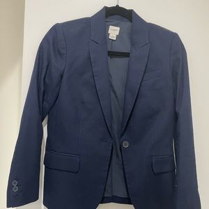 J. Crew Navy Blue Blazer